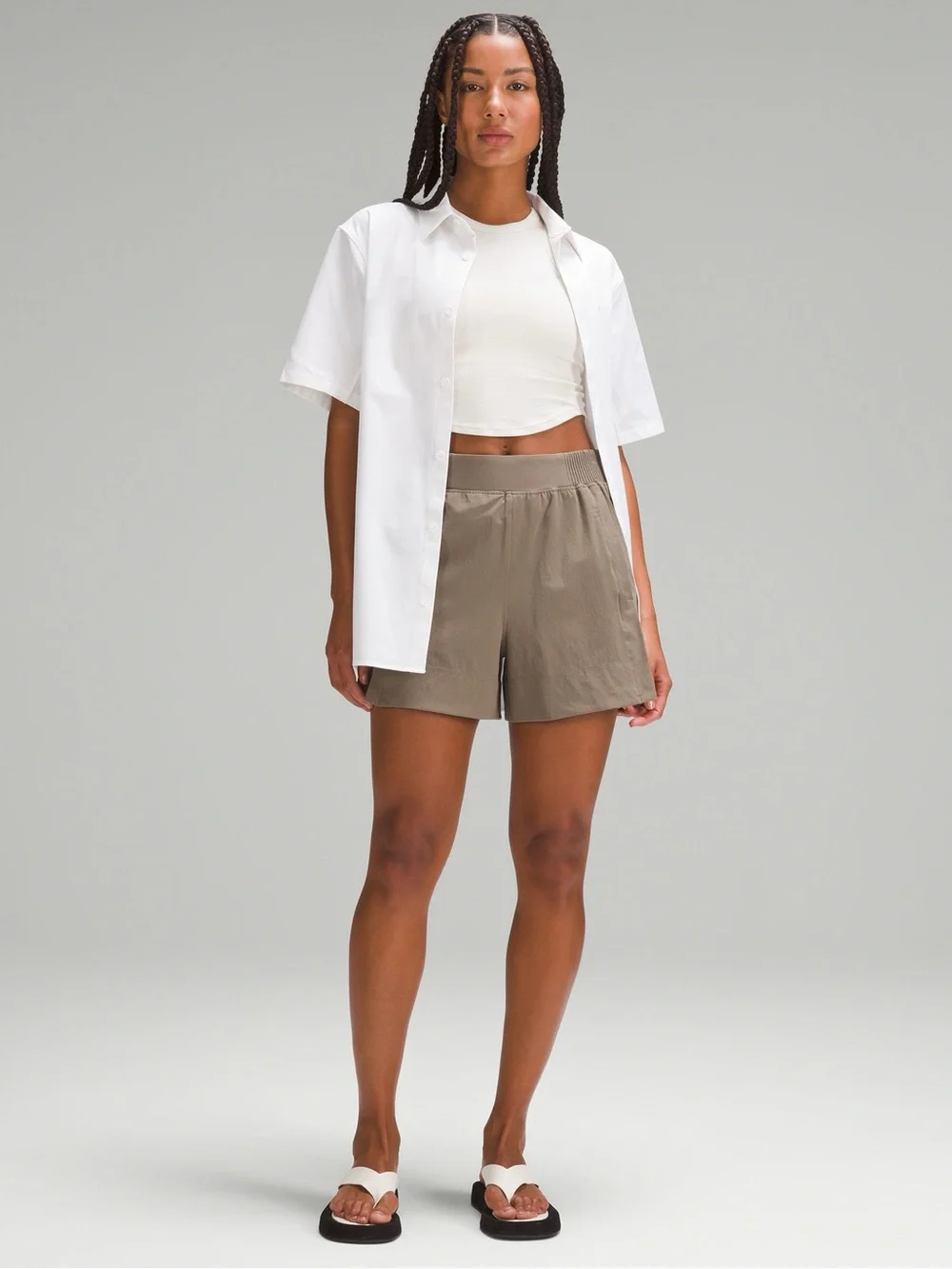 Women’s Lululemon Stretch Woven Relaxed-Fit High-Rise Short 4